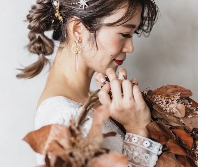 スパークルピン 3本セット 星ヘアアクセサリー - おしゃれ花嫁様ブライダルアクセサリーの通販bijou holic千葉店舗スパークルピン 3本セット 星ヘアアクセサリー