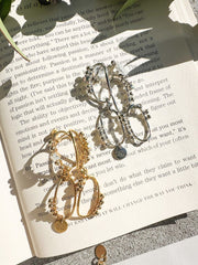 オーバルチェーンピアス&イヤリング ステンレス 大人アクセサリー - おしゃれ花嫁様ブライダルアクセサリーの通販bijou holic千葉店舗オーバルチェーンピアス&イヤリング ステンレス 大人アクセサリー