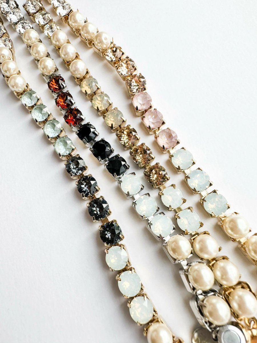 ビジューレーンブレスレット - おしゃれ花嫁様ブライダルアクセサリーの通販bijou holic千葉店舗ビジューレーンブレスレット