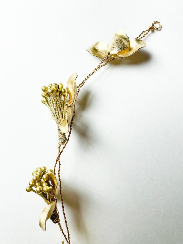 【ゼクシィ掲載】フルール ブライダルヘッドドレス - おしゃれ花嫁様ブライダルアクセサリーの通販bijou holic千葉店舗【ゼクシィ掲載】フルール ブライダルヘッドドレス