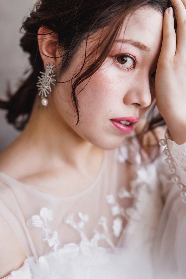 スターダストピアス&イヤリング - おしゃれ花嫁様ブライダルアクセサリーの通販bijou holic千葉店舗スターダストピアス&イヤリング