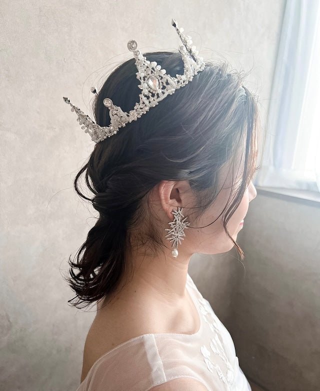 スターダストピアス&イヤリング - おしゃれ花嫁様ブライダルアクセサリーの通販bijou holic千葉店舗スターダストピアス&イヤリング