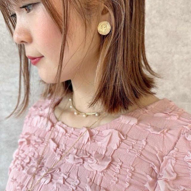 コインピアス&イヤリング - おしゃれ花嫁様ブライダルアクセサリーの通販bijou holic千葉店舗コインピアス&イヤリング