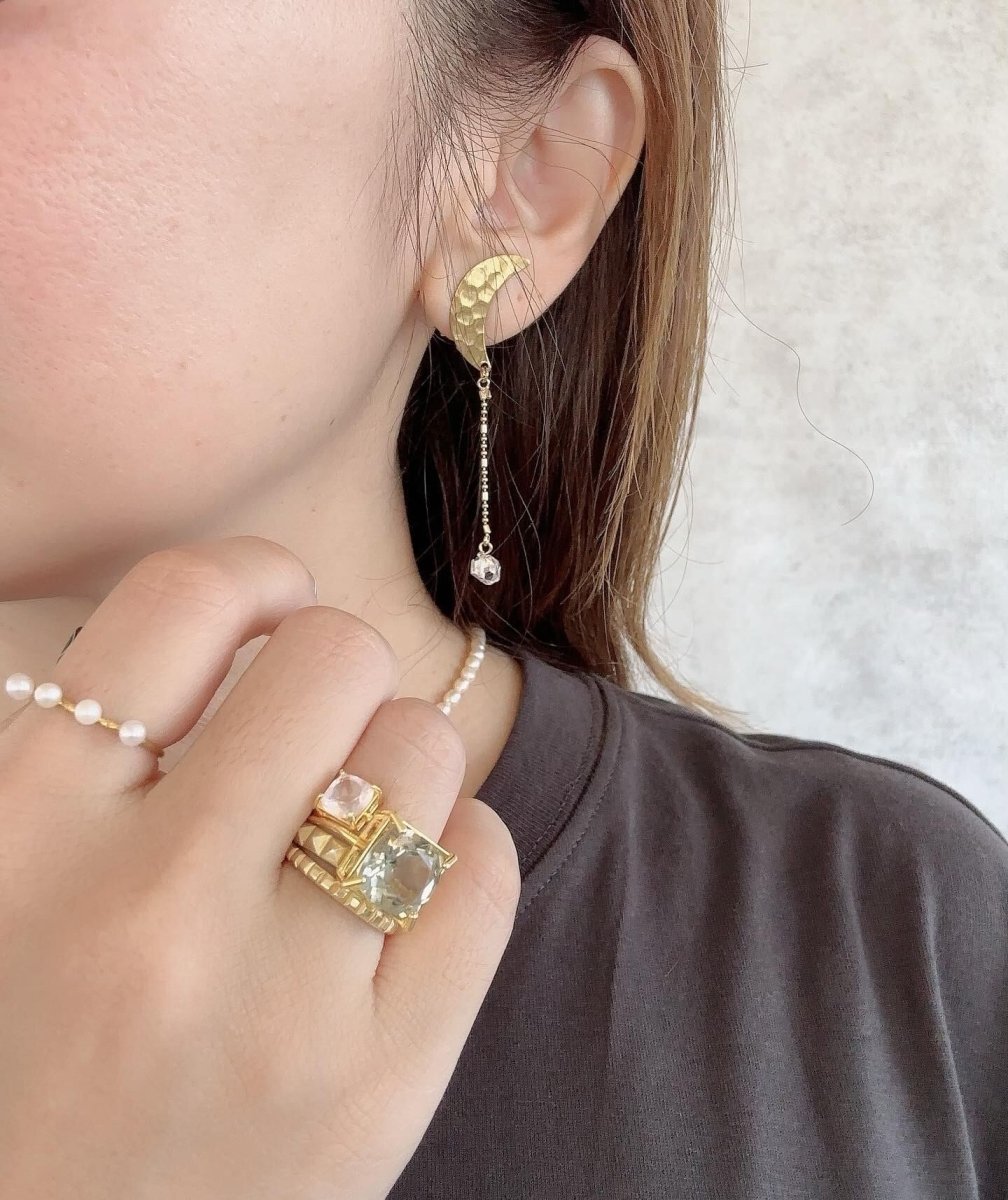 スクエア天然石リング silver925 大人アクセサリー - おしゃれ花嫁様ブライダルアクセサリーの通販bijou holic千葉店舗スクエア天然石リング silver925 大人アクセサリー