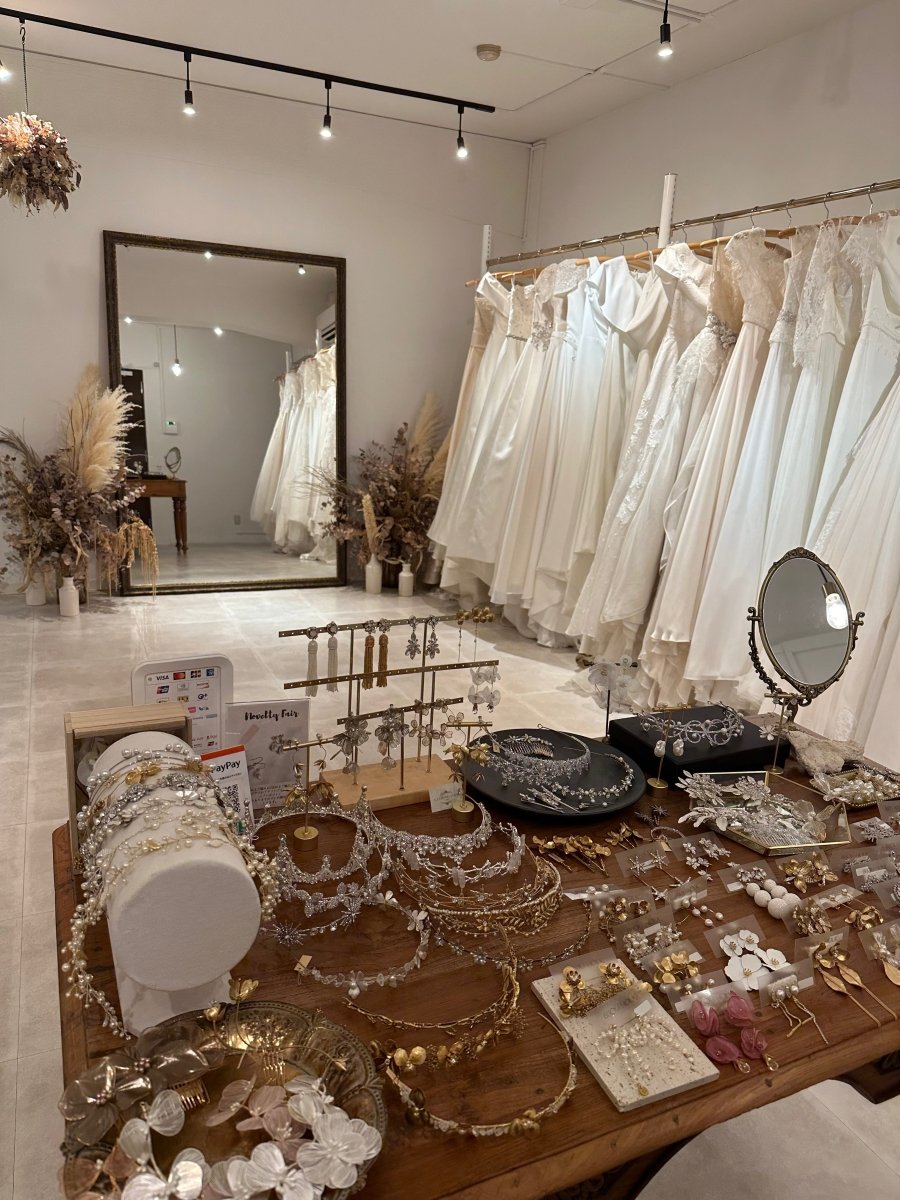 【2/8-9ブライダルアクセサリー東京POP UP】渋谷・表参道sustaina dress.様POP UP開催 - おしゃれ花嫁様ブライダルアクセサリーの通販bijou holic千葉店舗