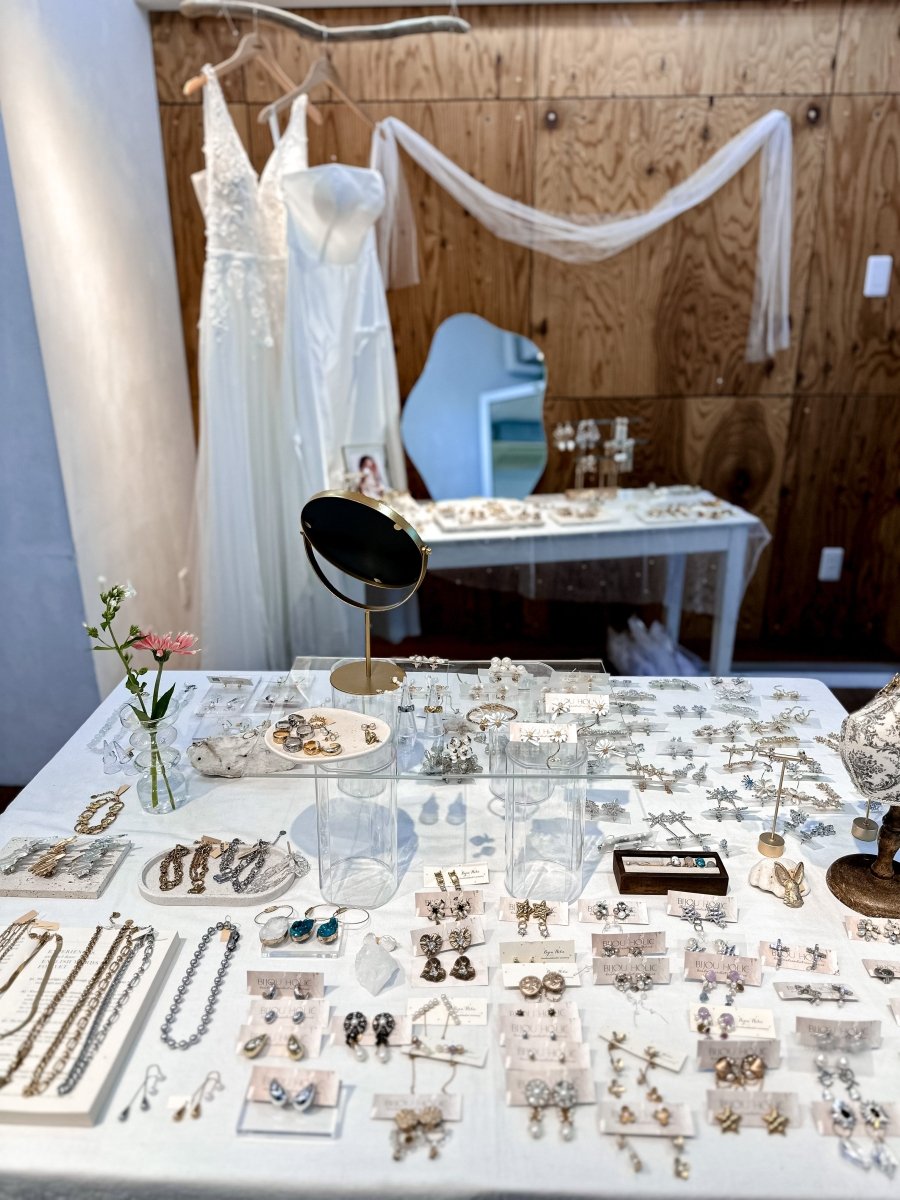 ブライダルアクセサリー恵比寿pop up - おしゃれ花嫁様ブライダルアクセサリーの通販bijou holic千葉店舗