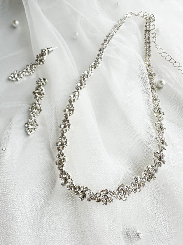 天然高氷種ピンク翡翠 豪華4点アクセサリーセット宴会結婚式