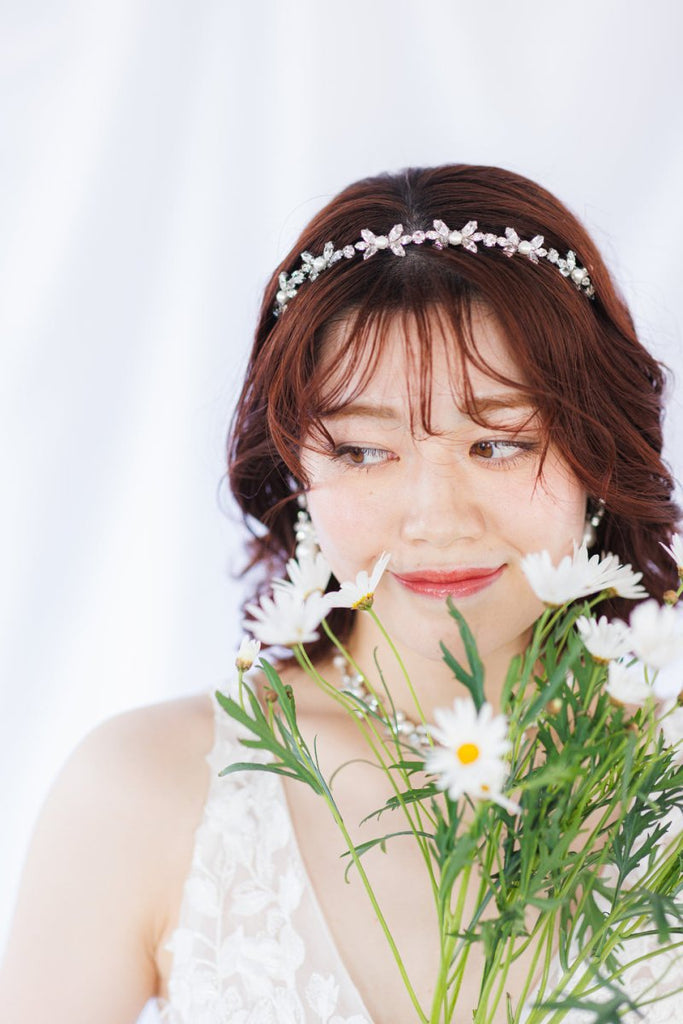 □ ウェディングヘッドドレスレンタルはこちら/オシャレ花嫁様