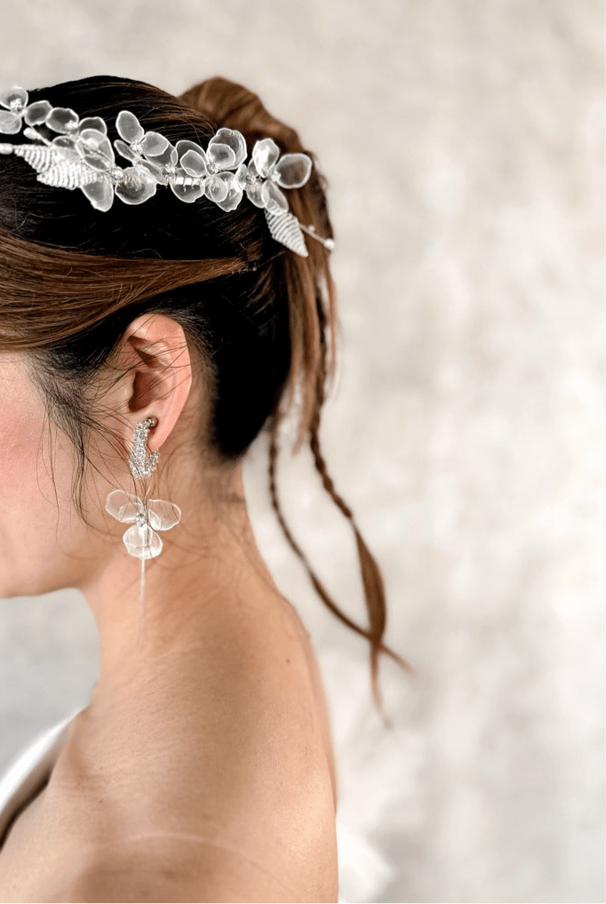 フープ 2way ヴィンテージスワロフスキー ブライダルアクセサリー フープ 2way ヴィンテージスワロフスキー ブライダルアクセサリー