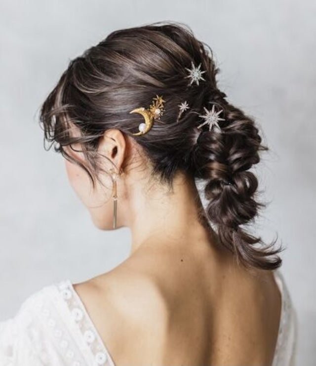 スパークルピン 3本セット 星ヘアアクセサリー – おしゃれ花嫁様