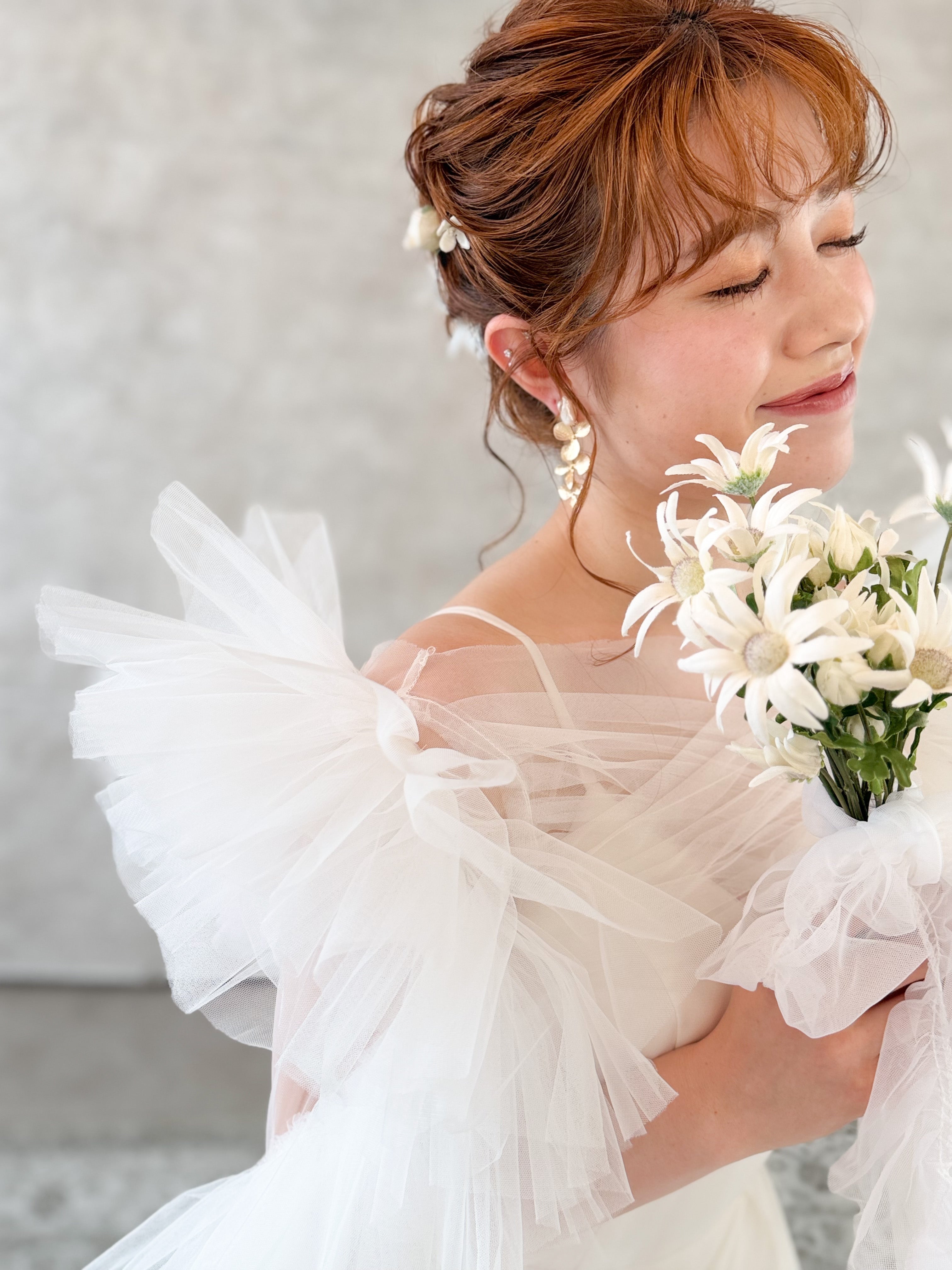 フルールピアス&イヤリング 淡水パール 花 フラワー – おしゃれ花嫁様
