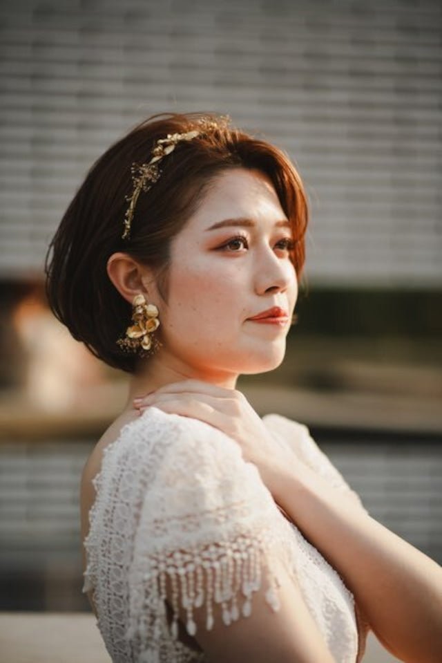 かすみ草ブライダルブライダルヘアアクセサリー – おしゃれ花嫁 かすみ草ブライダルブライダルヘアアクセサリー – おしゃれ花嫁