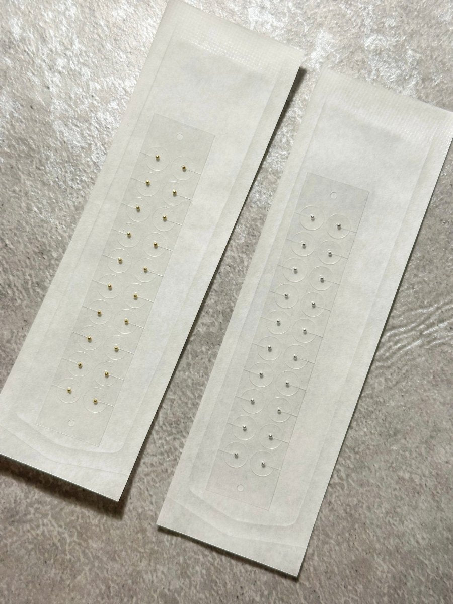 耳つぼジュエリーシール【お試し】ステンレス　サンプル - おしゃれ花嫁様ブライダルアクセサリーの通販bijou holic千葉店舗耳つぼジュエリーシール【お試し】ステンレス　サンプル