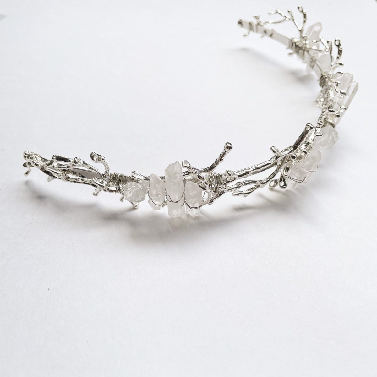 【ゼクシィ掲載】水晶コーラルヘッドドレス - おしゃれ花嫁様ブライダルアクセサリーの通販bijou holic千葉店舗【ゼクシィ掲載】水晶コーラルヘッドドレス