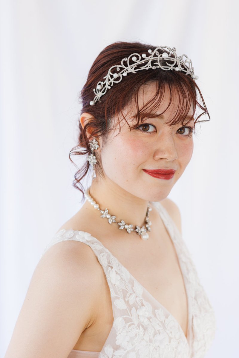 ビジュークローバークリスタルピアス＆イヤリング - おしゃれ花嫁様ブライダルアクセサリーの通販bijou holic千葉店舗ビジュークローバークリスタルピアス＆イヤリング