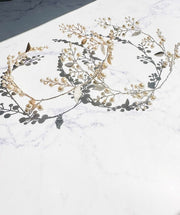 リーフ小枝アクセサリーヘッドドレス　パールヘッドドレス - おしゃれ花嫁様ブライダルアクセサリーの通販bijou holic千葉店舗リーフ小枝アクセサリーヘッドドレス　パールヘッドドレス