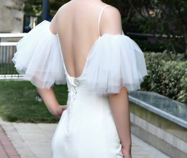 フラワーチュールドレス　ウェディングドレス フラワーチュールドレス〈PD-WDOR-52〉 | DRESSY ONLINE