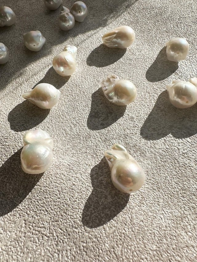 オイスターパールピアス＆イヤリング　淡水パールアクセサリー（Sランク） - おしゃれ花嫁様ブライダルアクセサリーの通販bijou holic千葉店舗オイスターパールピアス＆イヤリング　淡水パールアクセサリー（Sランク）